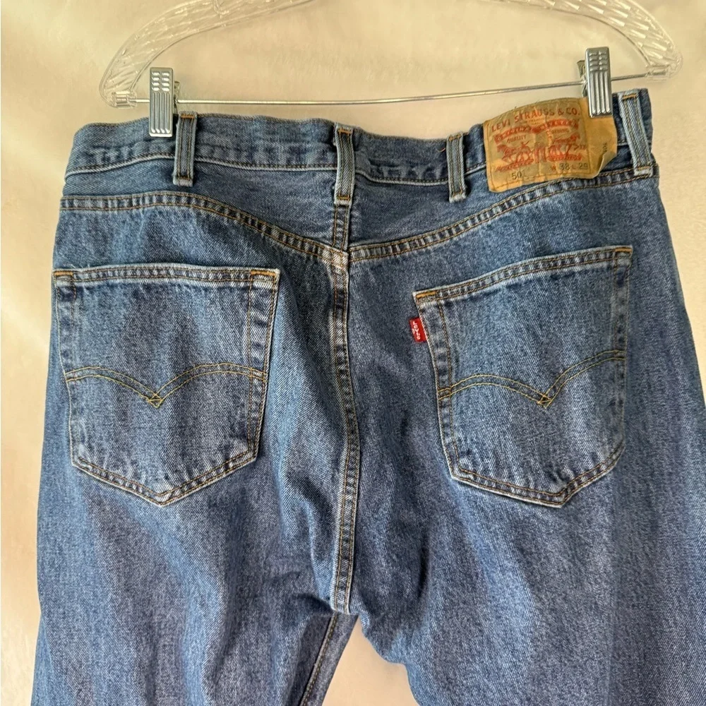 Jeans Levi’s 505 button fly jeans Straight Fit 33 Medium Blue